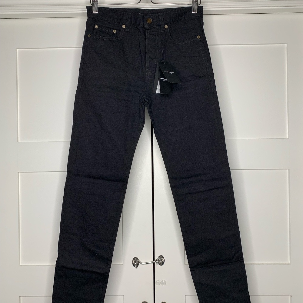 Saint Laurent Black Denim Pants
